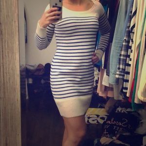 Old navy stripped sweater dress